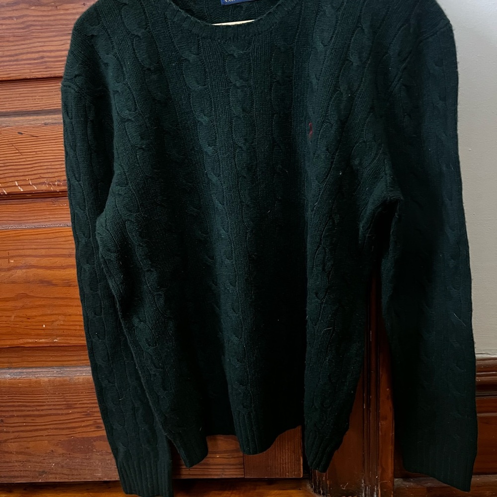 Ralph Lauren Forest Green Knit Pullover